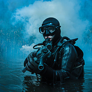 scuba diving gear: 