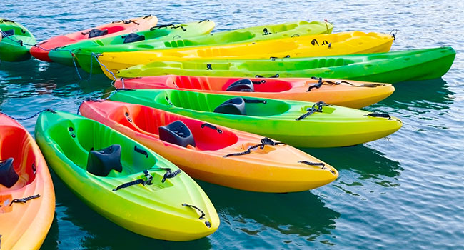kayaking accessories: Types of Kayaks