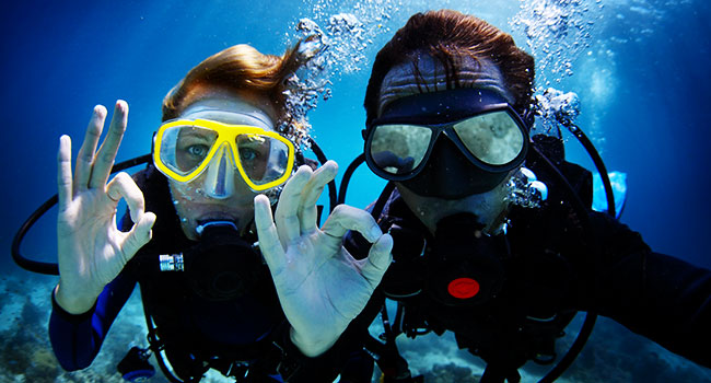 scuba diving gear: Types of Scuba Diving