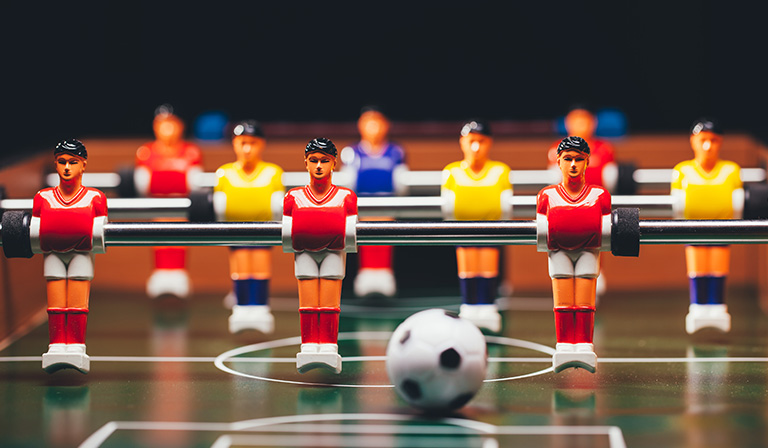 Foosball table: the basics