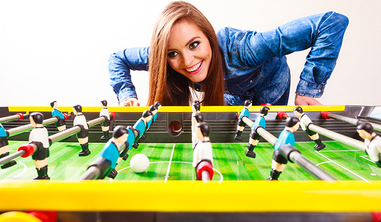 How to play foosball: Passing