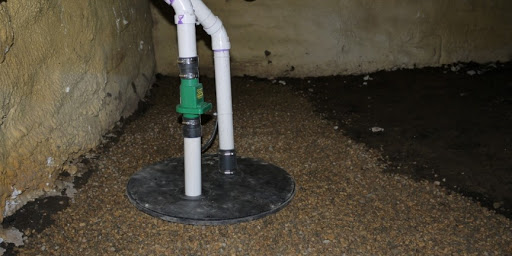 crawl space sump pump installation: 