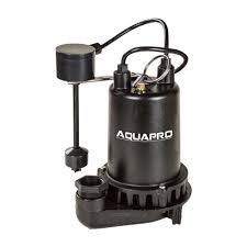 types of sump pumps: 