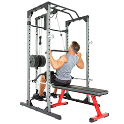 garage gym ideas: A pulley station can make your garage gym complete