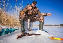 How To Make Your Very Own Ice House! fishing ice house: How To Ice Fish In Comfort - Make Your Own Ice House!